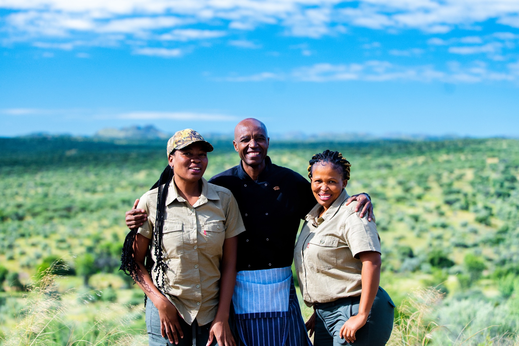 Sanctuary staff welcoming guests